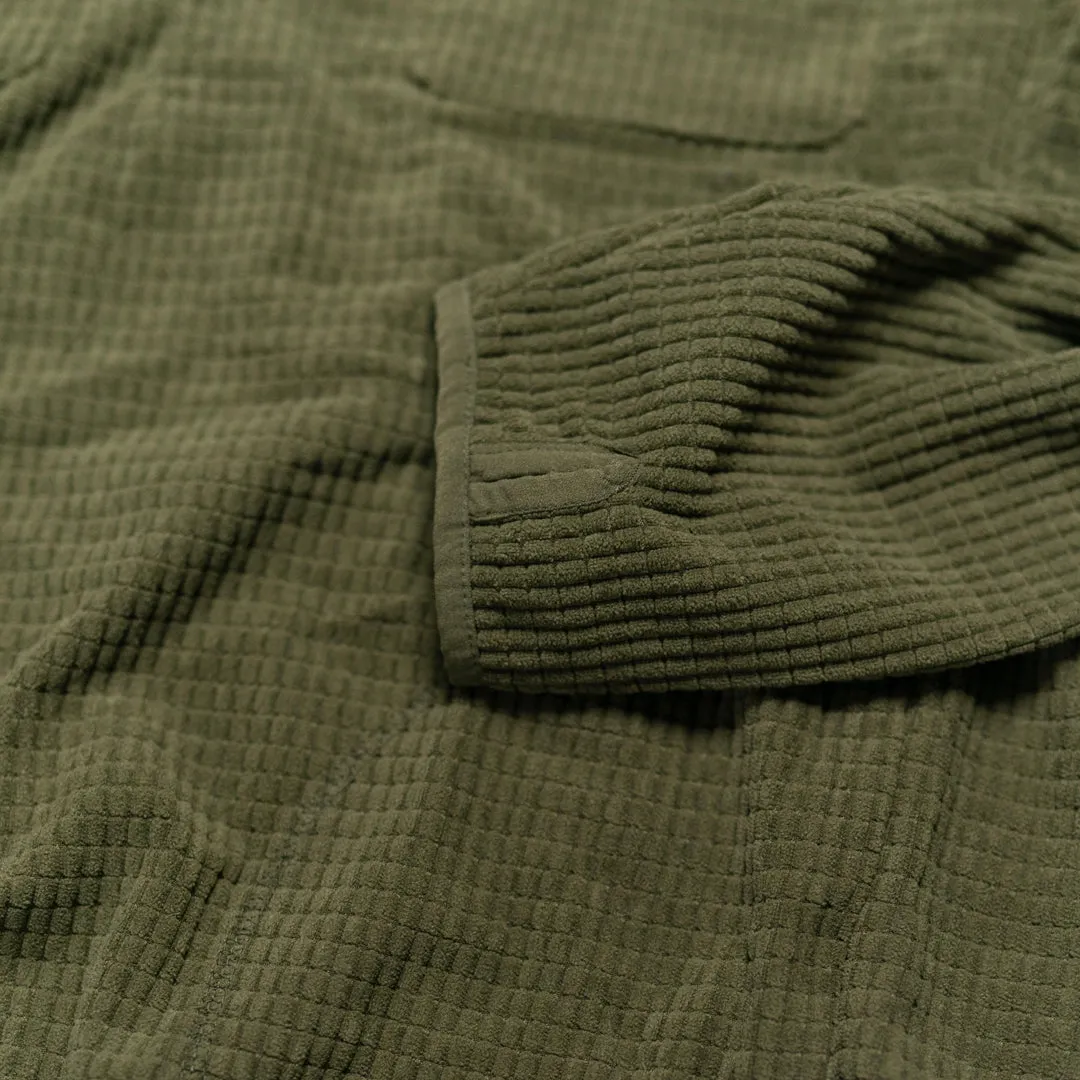 Yosemite Waffle Fleece Pullover | Moss Green