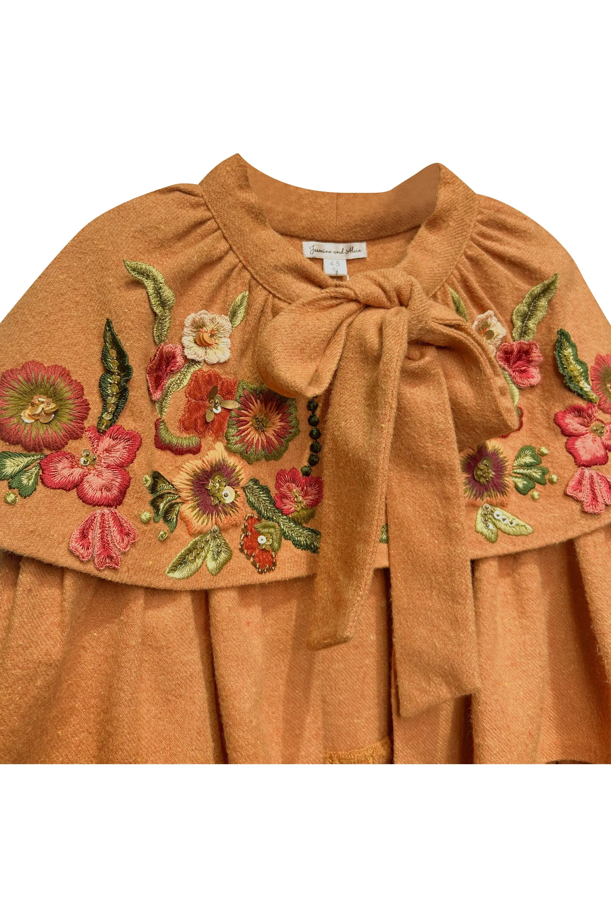 Zuri Embroidered Cape